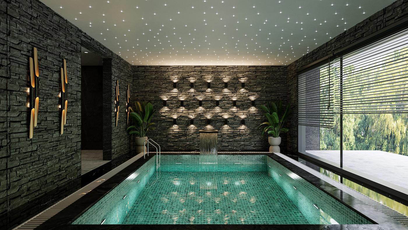 DAVID Villa Havuz Odası Projesi