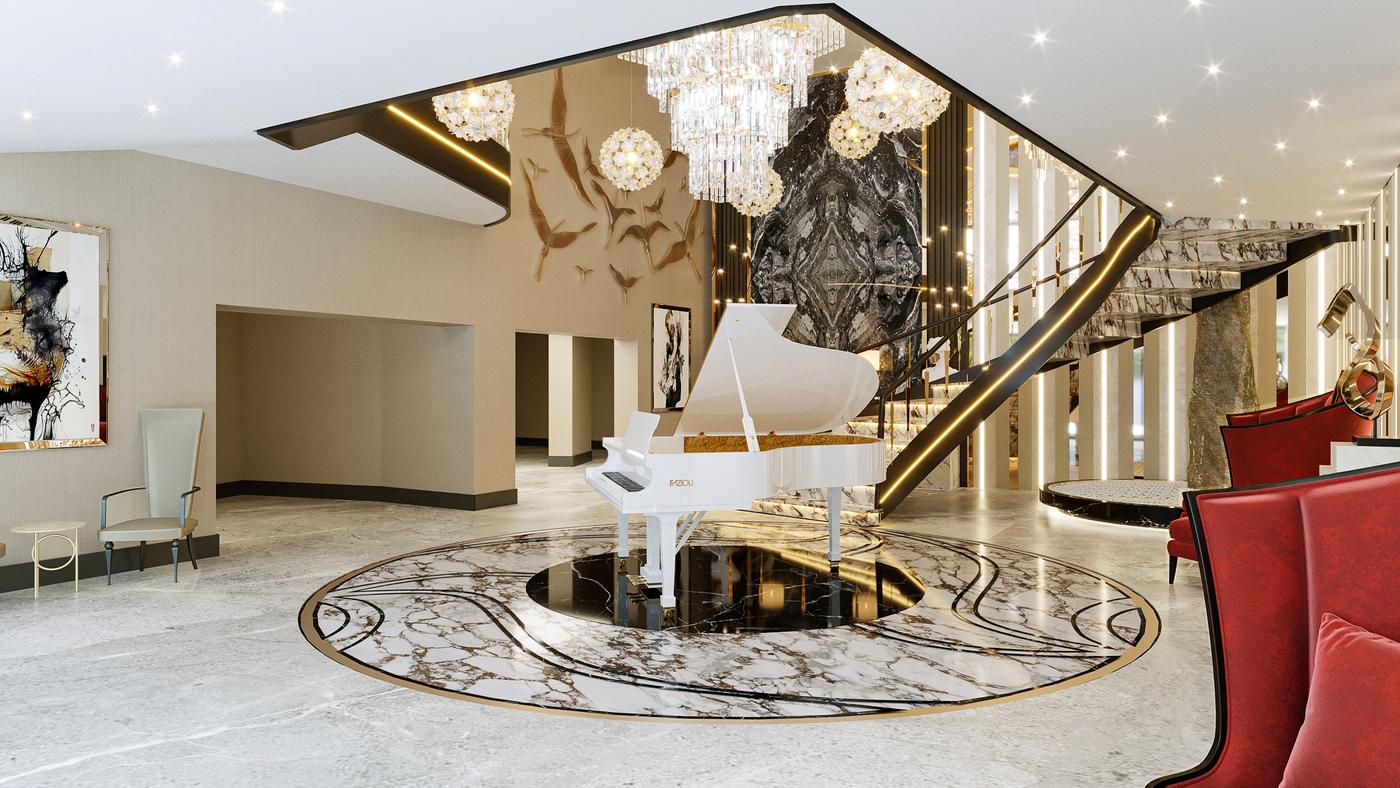 Otel İç Dizayn Projemiz